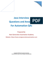 Java Interview Questions and Answers PDF