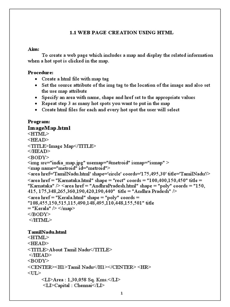 HTML Image Map Creation Guide | PDF | Java Servlet | Software Engineering