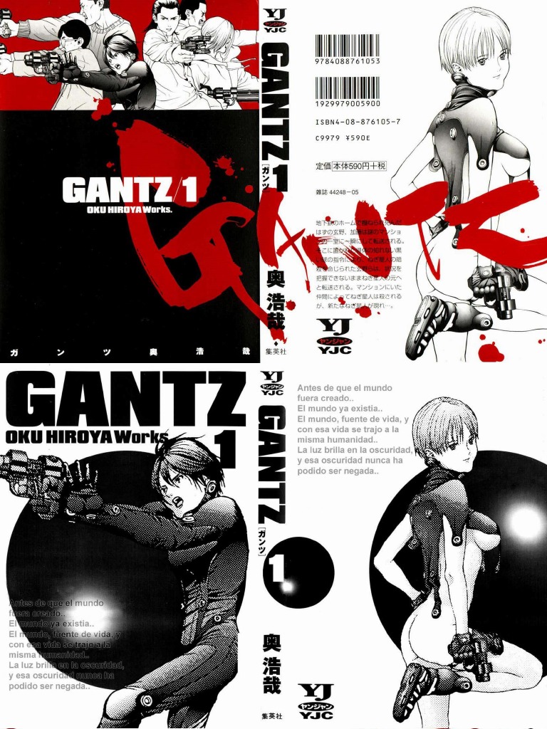 Gantz - Volumen 01 PDF | PDF