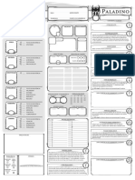 Ficha - Paladino - Editável PDF