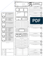 Ficha - Ladino Arcano - Editável PDF