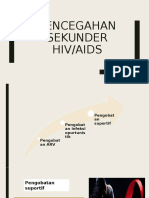 Pencegahan Sekunder Hiv