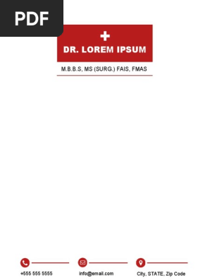 Doctor Prescription Pad