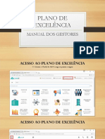 Manual Do Gestor - Plano de Excelência