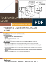 2 Toleransi Linear & Toleransi Sudut D