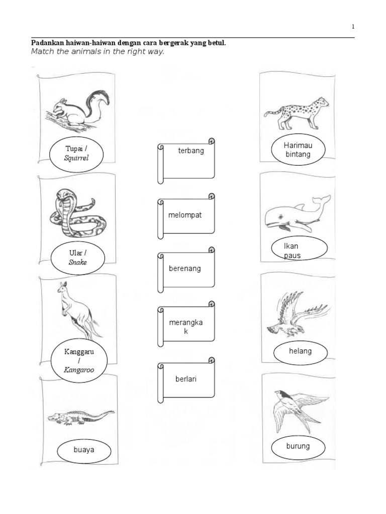 Latih Tubi Soalan Latihan Sains Tahun 2 Cuti Bulan Mac 1 Pdf