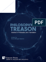 Philosophy's Treason Studies in Philosophy and Translation (Language and Linguistics) PDF