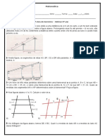 Reforço 9º Ano - 2º Lista de Exercícios - Matemática - Joon