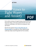 Worry and Anxiety Bible Verses