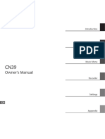 Kawai CN39 Owners Manual 2 PDF