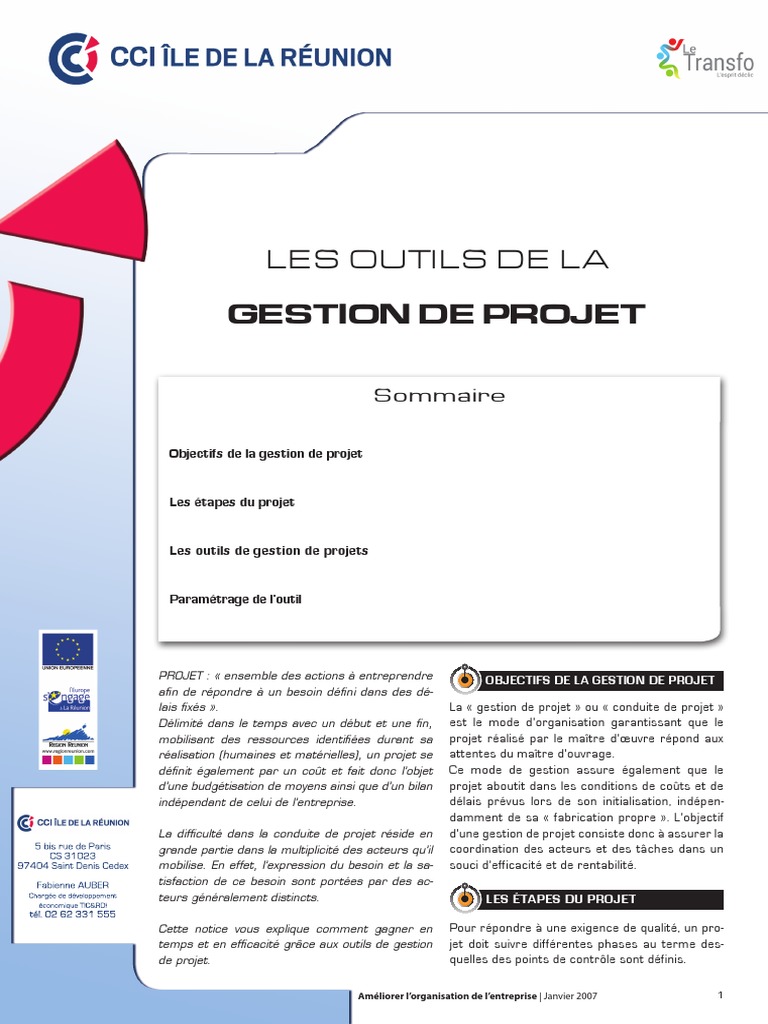 Outils Efficaces de Gestion de Projet | PDF | Gestion de projet ...
