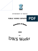 Sor 2020 DWS Tripura PDF