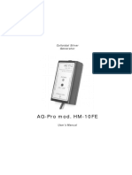 AG-Pro - HM-10FE - User's - Manual - ENG