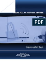 Secure 802.1x Wireless Solution