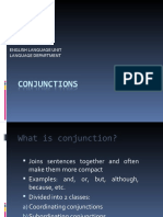 What is conjunction? Types of conjunctions explained