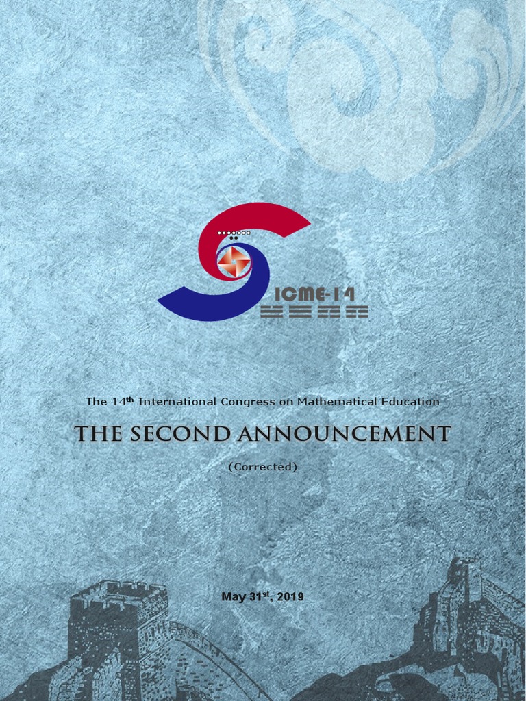 Icme Annoucement PDF Inquiry Teaching Mathematics