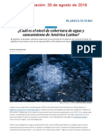 ¿Cuál es el nivel de cobertura de agua y saneamiento de América Latina_ _ Planeta Futuro _ EL PAÍS.pdf