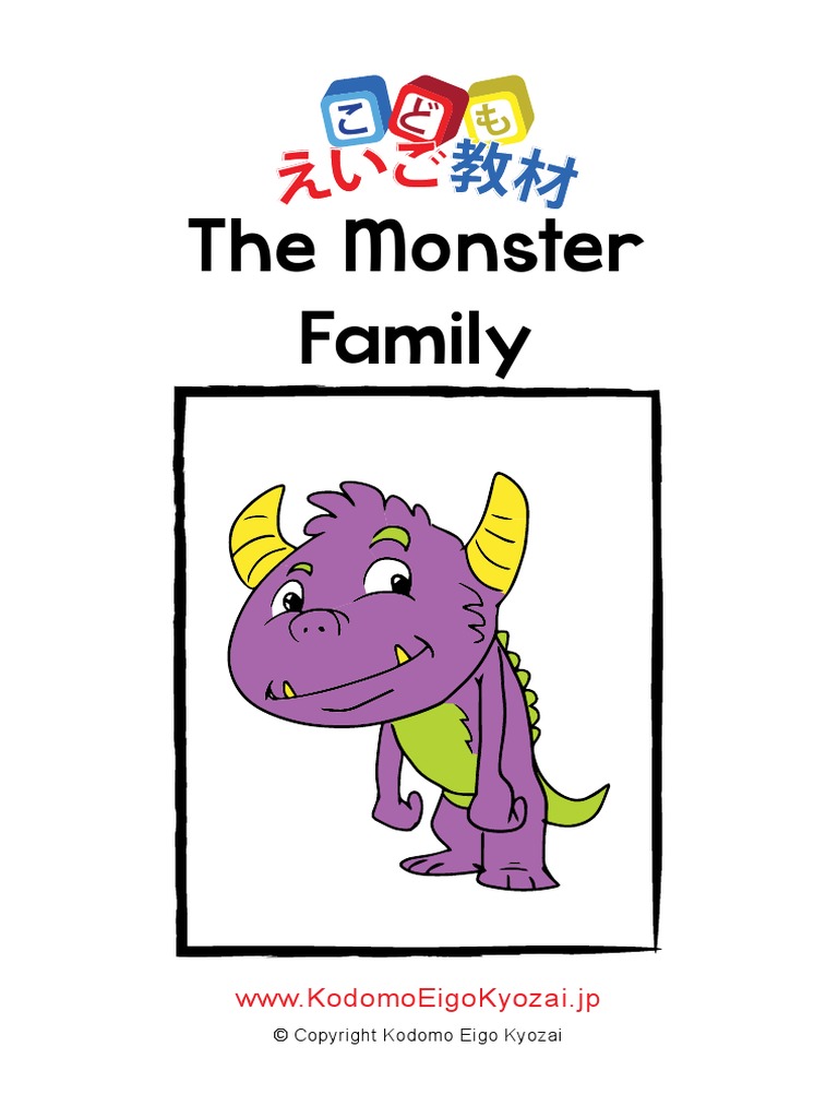 Monster Family Parts Body PDF | PDF | Wellness