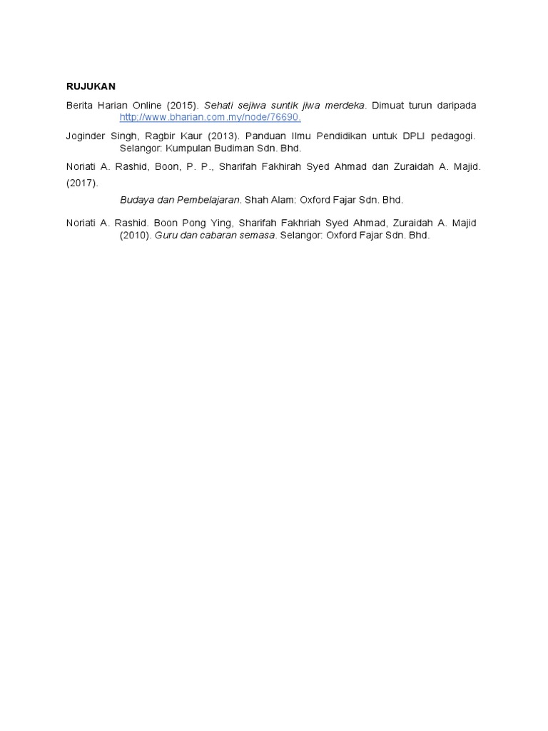RUJUKAN | PDF