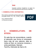 Presentacion de Nomenclaturas