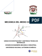 Mecanica - Del - Medio - Continuo - Ings Industriales Unam