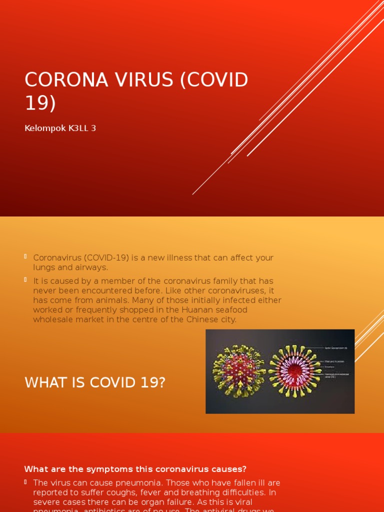 Corona Virus (Covid 19) | PDF | Pandemic | Influenza