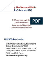 Delor's Report-1996 - Presentation by Dr. M.S. Bhat PDF