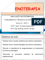 Aula 1 - Fundamentos Tecnicos - Oxigenioterapia Unic 2016-2