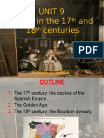 Unit 9 Spain in the 17th and 18th Centuries