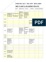 Horario Docentes 2-2019