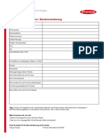 C FORM Fronius Schnupperanmeldung