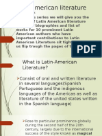 Latin America Literature Group 4