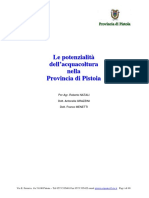 Le Potenzialita Dell Acquacoltura Provincia Pistoia PDF