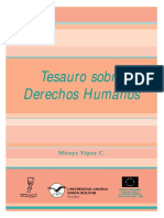 Tesauro DDHH