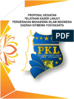 Proposal PKL Pmii Diy (Fix) PDF