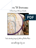 St. Rita & St. Teresa of Calcutta / PDF Instant Download Pattern / Hand Embroidered Saint Dolls
