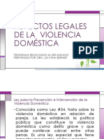 Aspectos Legales de La Violencia Doméstica PR