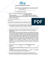 Carta de Consentimiento Informado