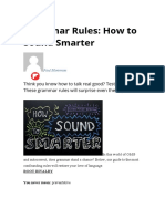 How to sound smarter