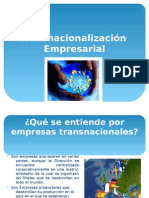 Transnacionalización Empresarial