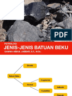 Pertemuan 5 Jenis-Jenis Batuan Beku