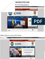 Instructivo - Curso Uiaf Modulo Especifico PDF