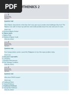 Quiz 4 - Euthenics 2