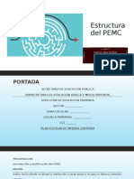 Estructura Del Programa Escolar de Mejora Continua.