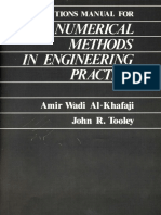 Solution Manual Numerical Methods in Engineering Practic by Amir Wadi Alkhafaji PDF