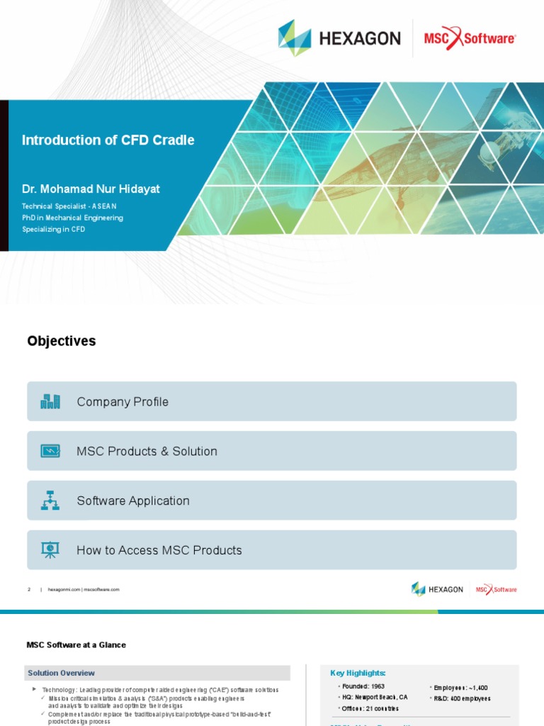 Introduction to Cradle CFD Software | PDF | Computational Fluid ...