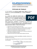 Certificado 2018 Cochabamba PDF