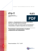 ITU-T Recommendation G671, G703