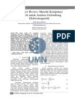 Metode Numerik untuk Gelombang Elektromagnetik