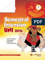 Ec Fisica 1 Semestral Intensivo Uni - Cesar Vallejo 2016 PDF